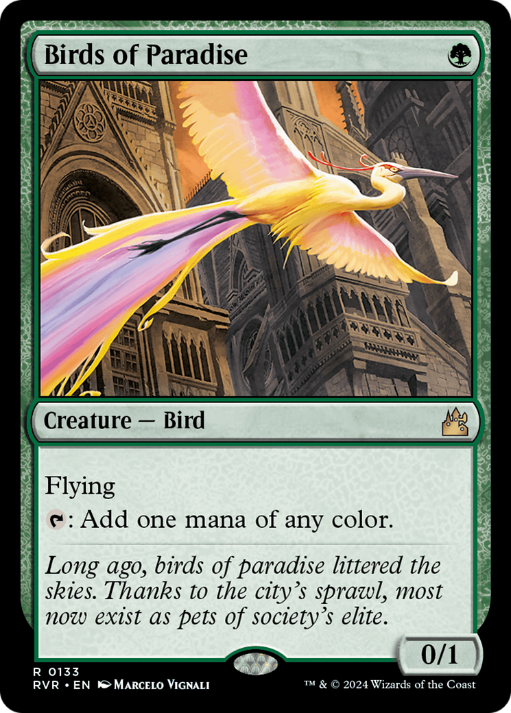 Birds of Paradise [Ravnica Remastered] | Dumpster Cat Games