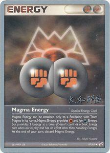 Magma Energy (87/95) (Magma Spirit - Tsuguyoshi Yamato) [World Championships 2004] | Dumpster Cat Games