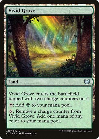 Vivid Grove [Commander 2015] | Dumpster Cat Games