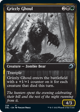 Grizzly Ghoul [Innistrad: Double Feature] | Dumpster Cat Games