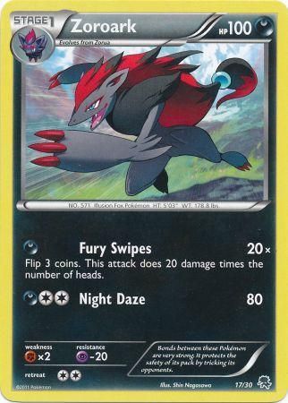 Zoroark (17/30) [Black & White: Trainer Kit - Zoroark] | Dumpster Cat Games