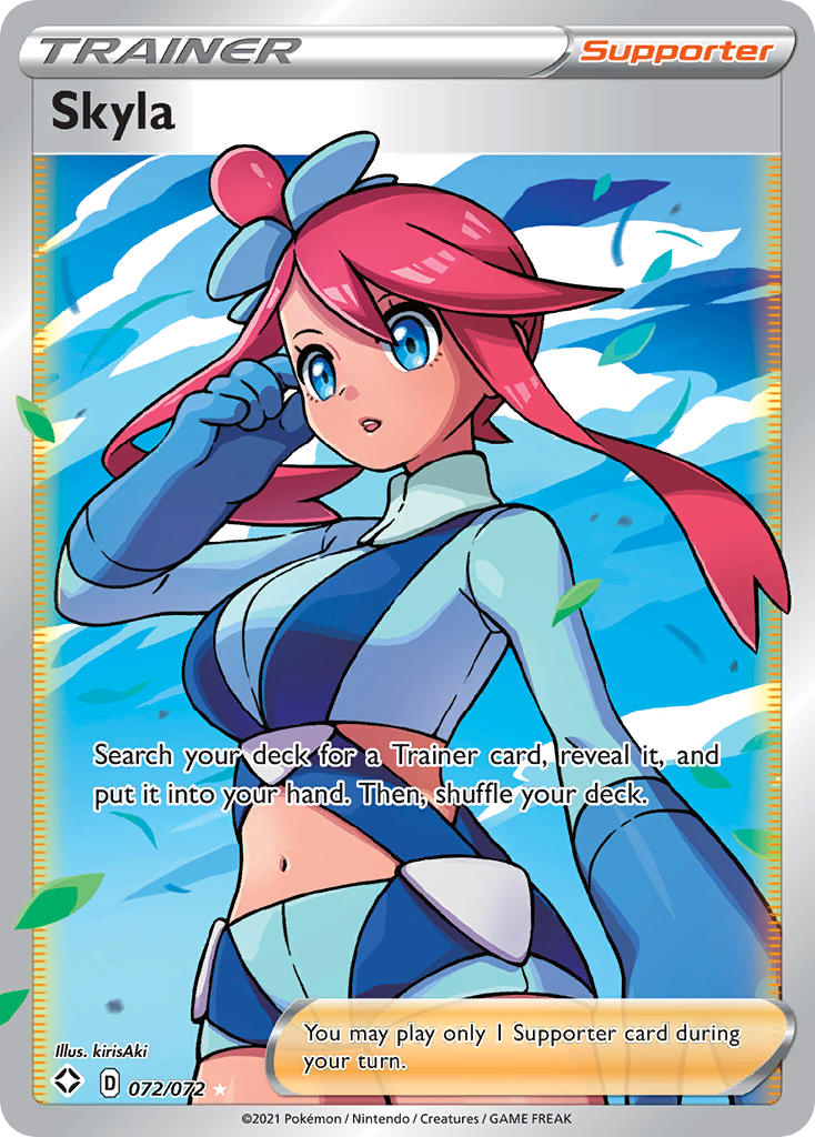 Skyla (072/072) [Sword & Shield: Shining Fates] | Dumpster Cat Games