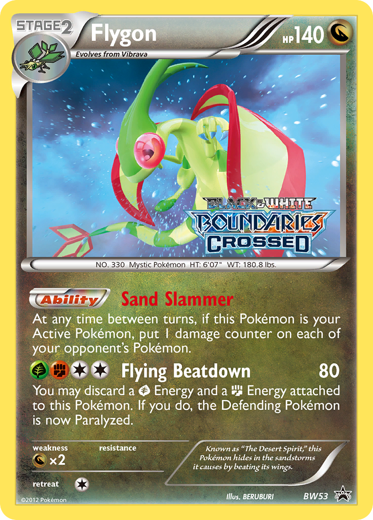 Flygon (BW53) [Black & White: Black Star Promos] | Dumpster Cat Games