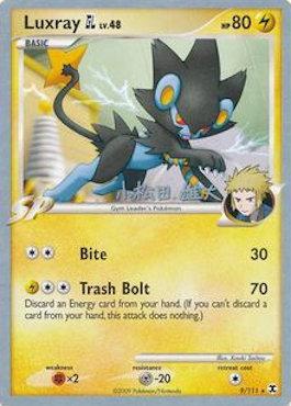 Luxray GL LV.48 (9/111) (LuxChomp of the Spirit - Yuta Komatsuda) [World Championships 2010] | Dumpster Cat Games