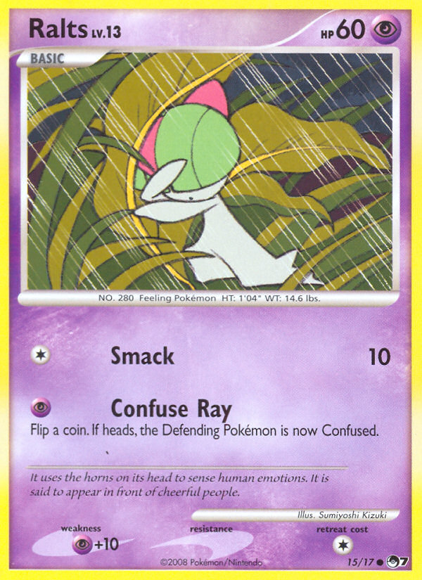 Ralts (15/17) [POP Series 7] | Dumpster Cat Games