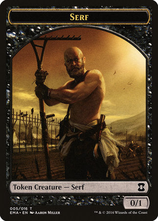 Serf Token [Eternal Masters Tokens] | Dumpster Cat Games