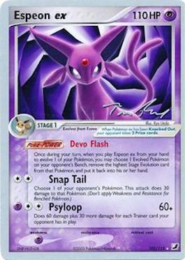 Espeon ex (102/115) (Legendary Ascent - Tom Roos) [World Championships 2007] | Dumpster Cat Games