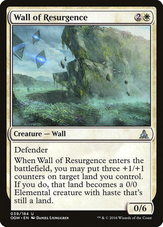 Wall of Resurgence [Oath of the Gatewatch] | Dumpster Cat Games