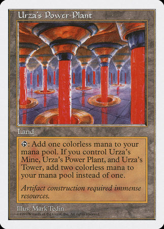 Urza's Power Plant [Fifth Edition] | Dumpster Cat Games