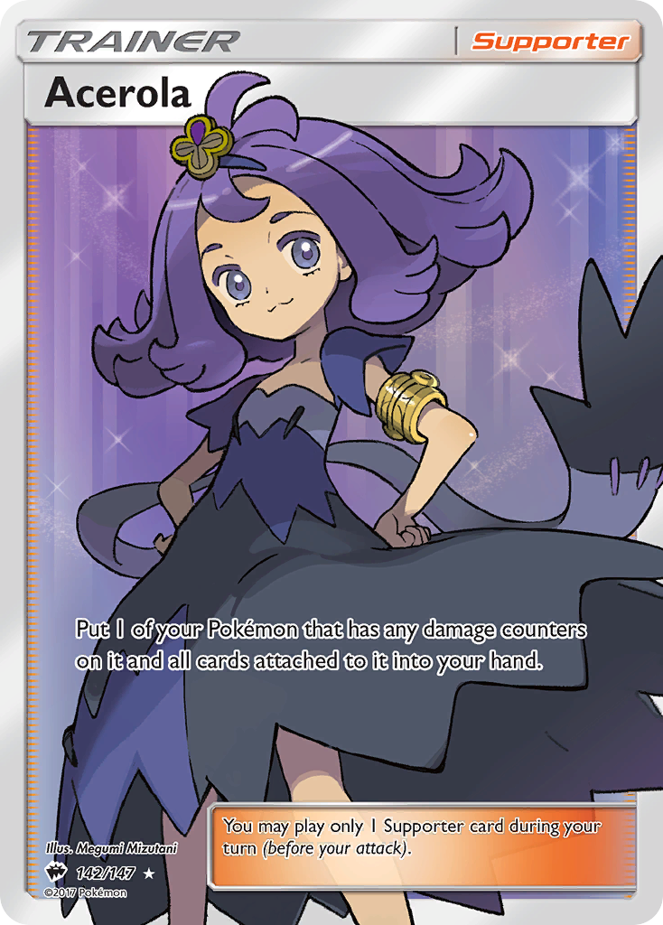 Acerola (142/147) [Sun & Moon: Burning Shadows] | Dumpster Cat Games