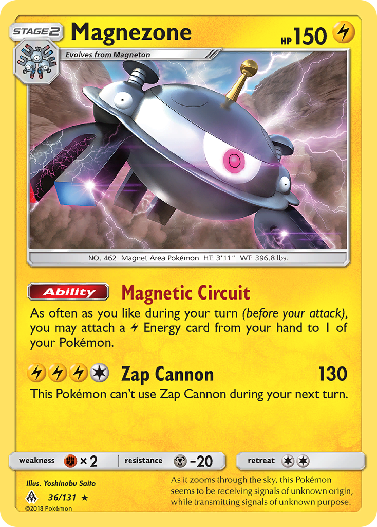 Magnezone (36/131) [Sun & Moon: Forbidden Light] | Dumpster Cat Games