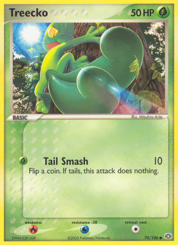 Treecko (70/106) [EX: Emerald] | Dumpster Cat Games