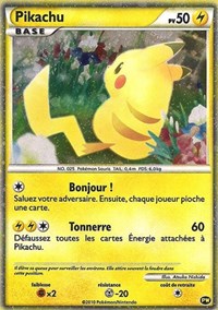 Pikachu (PW7) (French) [Pikachu World Collection Promos] | Dumpster Cat Games