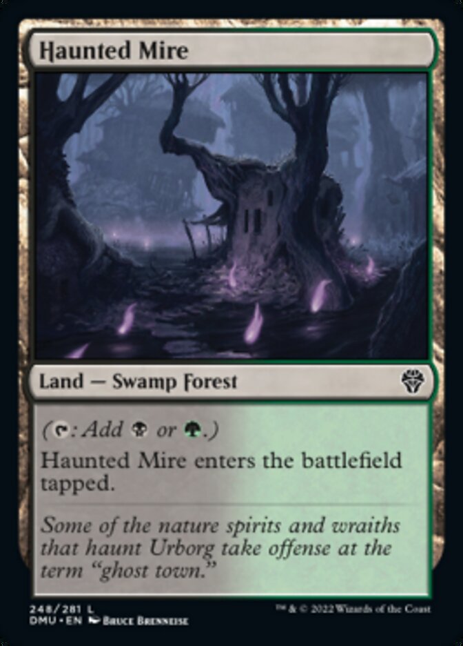 Haunted Mire [Dominaria United] | Dumpster Cat Games