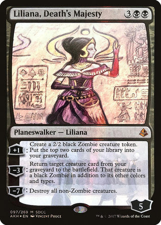 Liliana, Death's Majesty (SDCC 2017 EXCLUSIVE) [San Diego Comic-Con 2017] | Dumpster Cat Games