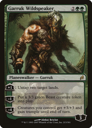 Garruk Wildspeaker [Lorwyn] | Dumpster Cat Games