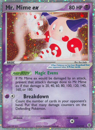 Mr. Mime ex (111/112) [EX: FireRed & LeafGreen] | Dumpster Cat Games