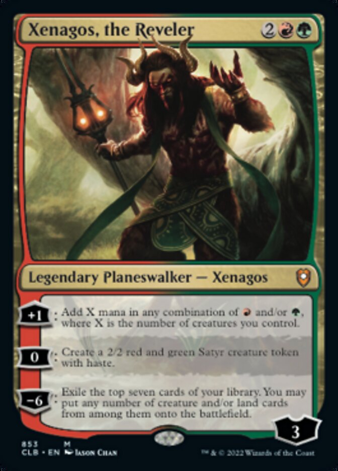 Xenagos, the Reveler [Commander Legends: Battle for Baldur's Gate] | Dumpster Cat Games