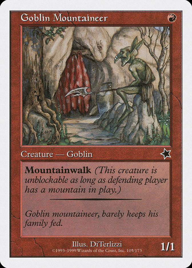 Goblin Mountaineer [Starter 1999] | Dumpster Cat Games