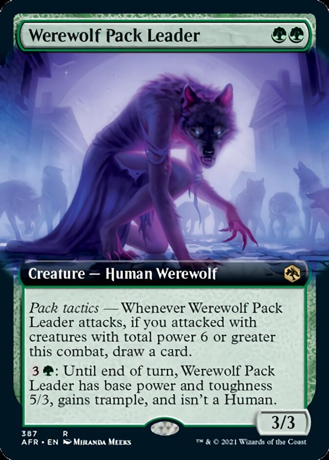 Werewolf Pack Leader (Extended) [Dungeons & Dragons: Adventures in the Forgotten Realms] | Dumpster Cat Games