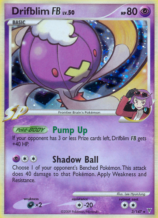 Drifblim FB (3/147) [Platinum: Supreme Victors] | Dumpster Cat Games