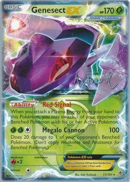 Genesect EX (11/101) (Emerald King - Andrew Estrada) [World Championships 2014] | Dumpster Cat Games