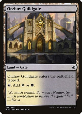 Orzhov Guildgate [War of the Spark] | Dumpster Cat Games