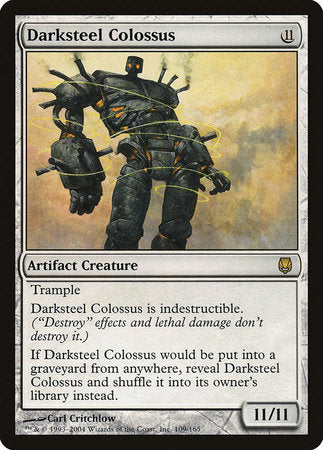 Darksteel Colossus [Darksteel] | Dumpster Cat Games