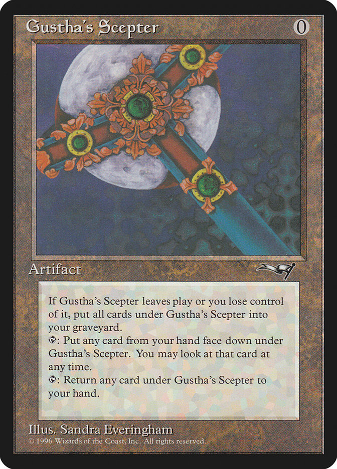 Gustha's Scepter [Alliances] | Dumpster Cat Games