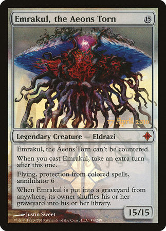 Emrakul, the Aeons Torn [Rise of the Eldrazi Promos] | Dumpster Cat Games