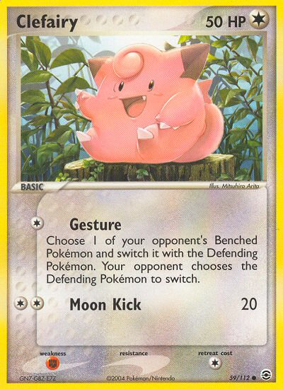 Clefairy (59/112) [EX: FireRed & LeafGreen] | Dumpster Cat Games