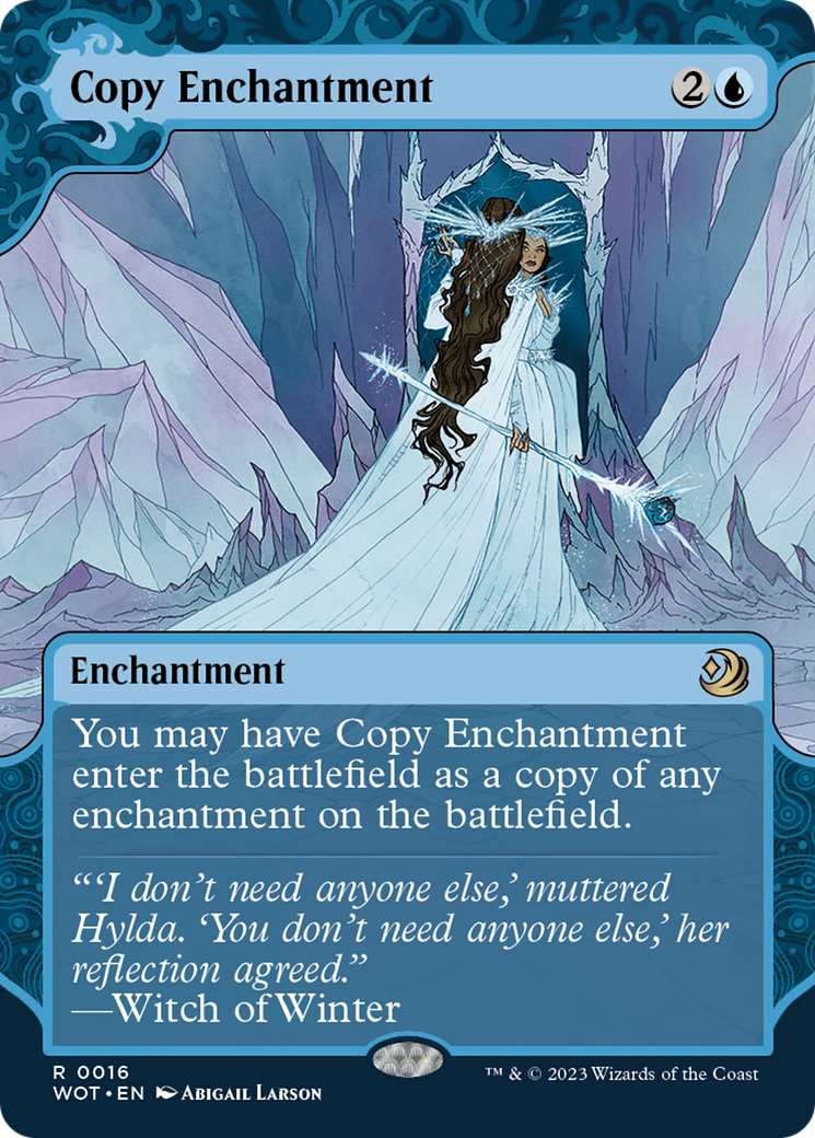 Copy Enchantment [Wilds of Eldraine: Enchanting Tales] | Dumpster Cat Games