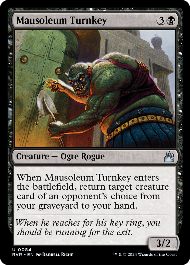 Mausoleum Turnkey [Ravnica Remastered] | Dumpster Cat Games