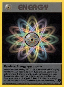 Rainbow Energy (80/82) [Team Rocket Unlimited] | Dumpster Cat Games