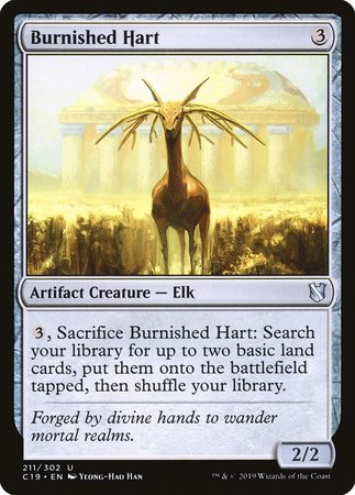 Burnished Hart [Commander 2019] | Dumpster Cat Games