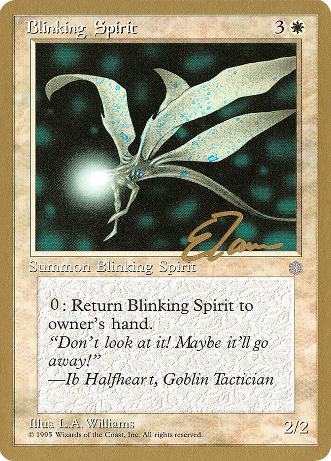 Blinking Spirit (Eric Tam) [Pro Tour Collector Set] | Dumpster Cat Games