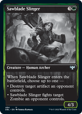 Sawblade Slinger [Innistrad: Double Feature] | Dumpster Cat Games