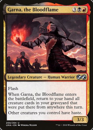 Garna, the Bloodflame [Ultimate Masters] | Dumpster Cat Games