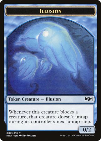 Illusion Token [Ravnica Allegiance Tokens] | Dumpster Cat Games