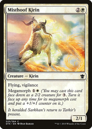 Misthoof Kirin [Dragons of Tarkir] | Dumpster Cat Games