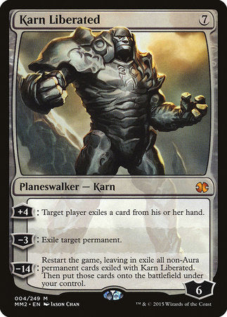 Karn Liberated [Modern Masters 2015] | Dumpster Cat Games