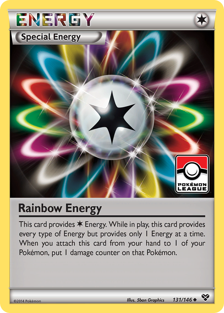 Rainbow Energy (131/146) [XY: Base Set] | Dumpster Cat Games