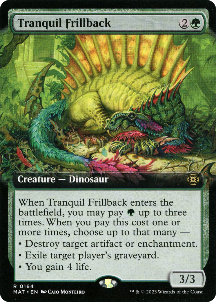 Tranquil Frillback (Extended Art) [March of the Machine: The Aftermath] | Dumpster Cat Games