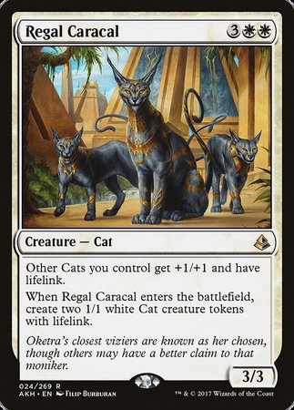 Regal Caracal [Amonkhet] | Dumpster Cat Games