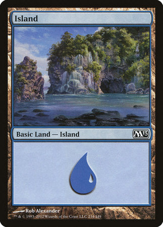 Island (234) [Magic 2013] | Dumpster Cat Games