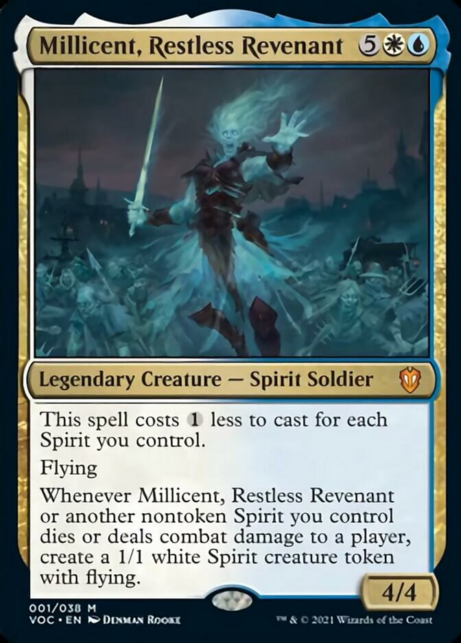 Millicent, Restless Revenant (Display Commander) [Innistrad: Crimson Vow Commander] | Dumpster Cat Games