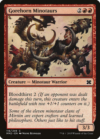 Gorehorn Minotaurs [Modern Masters 2015] | Dumpster Cat Games