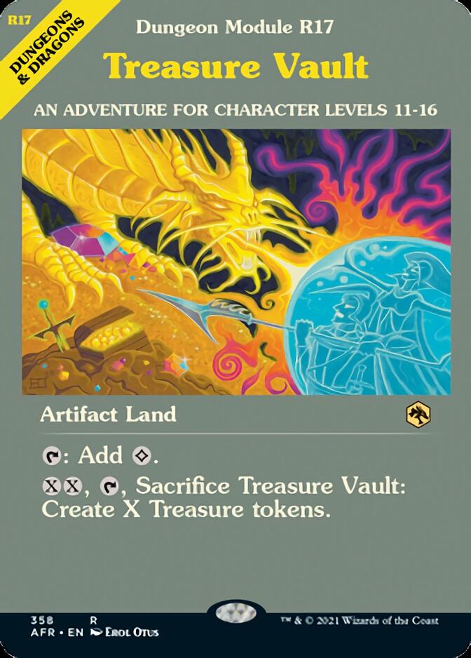 Treasure Vault (Dungeon Module) [Dungeons & Dragons: Adventures in the Forgotten Realms] | Dumpster Cat Games