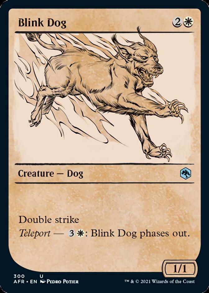 Blink Dog (Showcase) [Dungeons & Dragons: Adventures in the Forgotten Realms] | Dumpster Cat Games