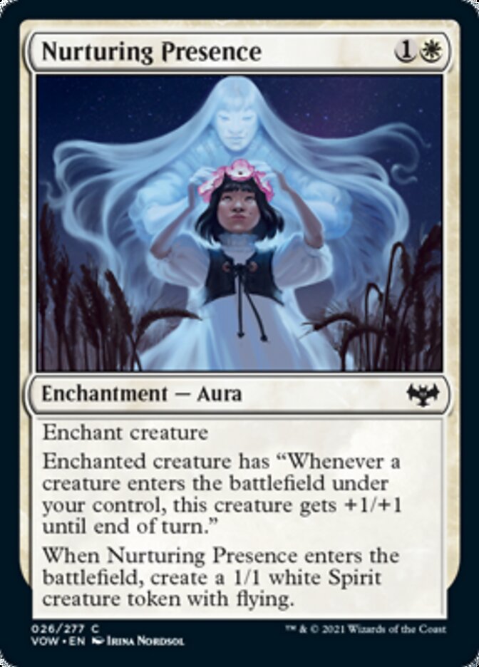 Nurturing Presence [Innistrad: Crimson Vow] | Dumpster Cat Games